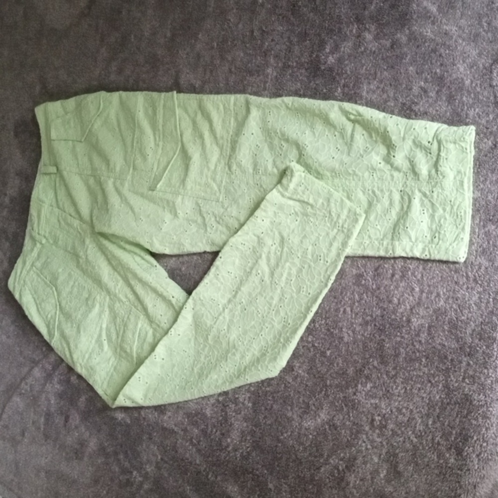 Derek Lam 10 Crosby Mila Utility Pants in Matcha